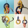Toys Set Cotton Rope Swing Toy Sugar Glider Cage Accessories Climbing Rope Toys Hamster Toy Hanging