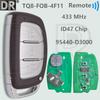 DR TQ8-FOB-4F11 95440-D3000 ID47 Chip 433MHz Proximity Car Remote Key For Hyundai Tucson 2014 2015 2016 2017 2018