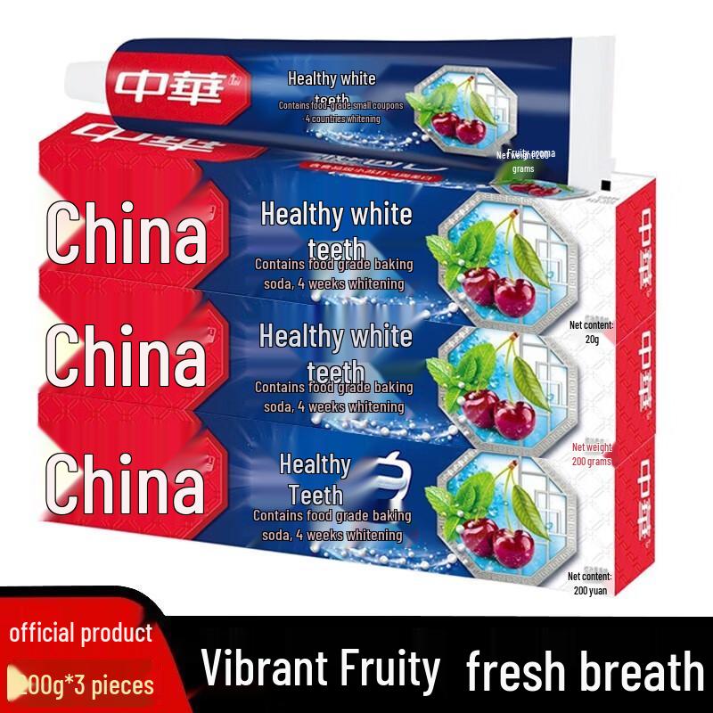 Zhonghua Healthy White Dazzling Fruity Toothpaste