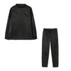 2021 Winter Women's High Neck Casual Loose Solid Hoodie & Trousers Two-Piece Set