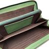 PEANUTS SNOOPY Round Zip Long Wallet, Camel, 73053, Cowhide, Italian Leather, Unisex (Camel)
