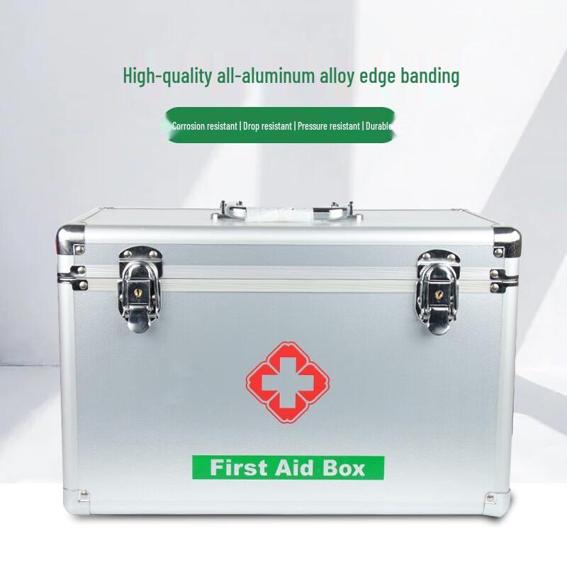 Multi-functional Home Emergency First Aid Empty Medicine Box 26x15x16cm