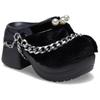 Crocs Fashion Temperament Hole Shoes Women's Black