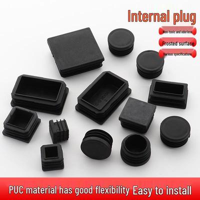 Stainless Steel Square Tube Plastic Plug End Cap for Table and Chair Legs