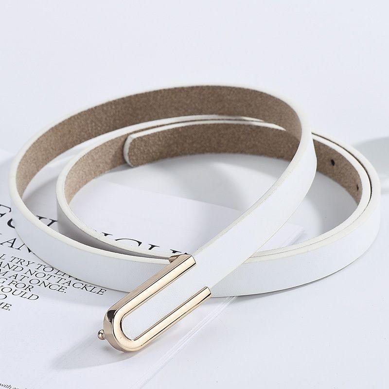 Womens White Classic Summer Dress With Fashionable Slim Waistband For Looks Stylish
