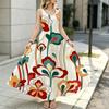 Summer Floral Sleeveless Maxi Dress for Women Loose Fit,Soft Fabric,Vibrant Colors,Versatile for Daily Casual & Outing Wear