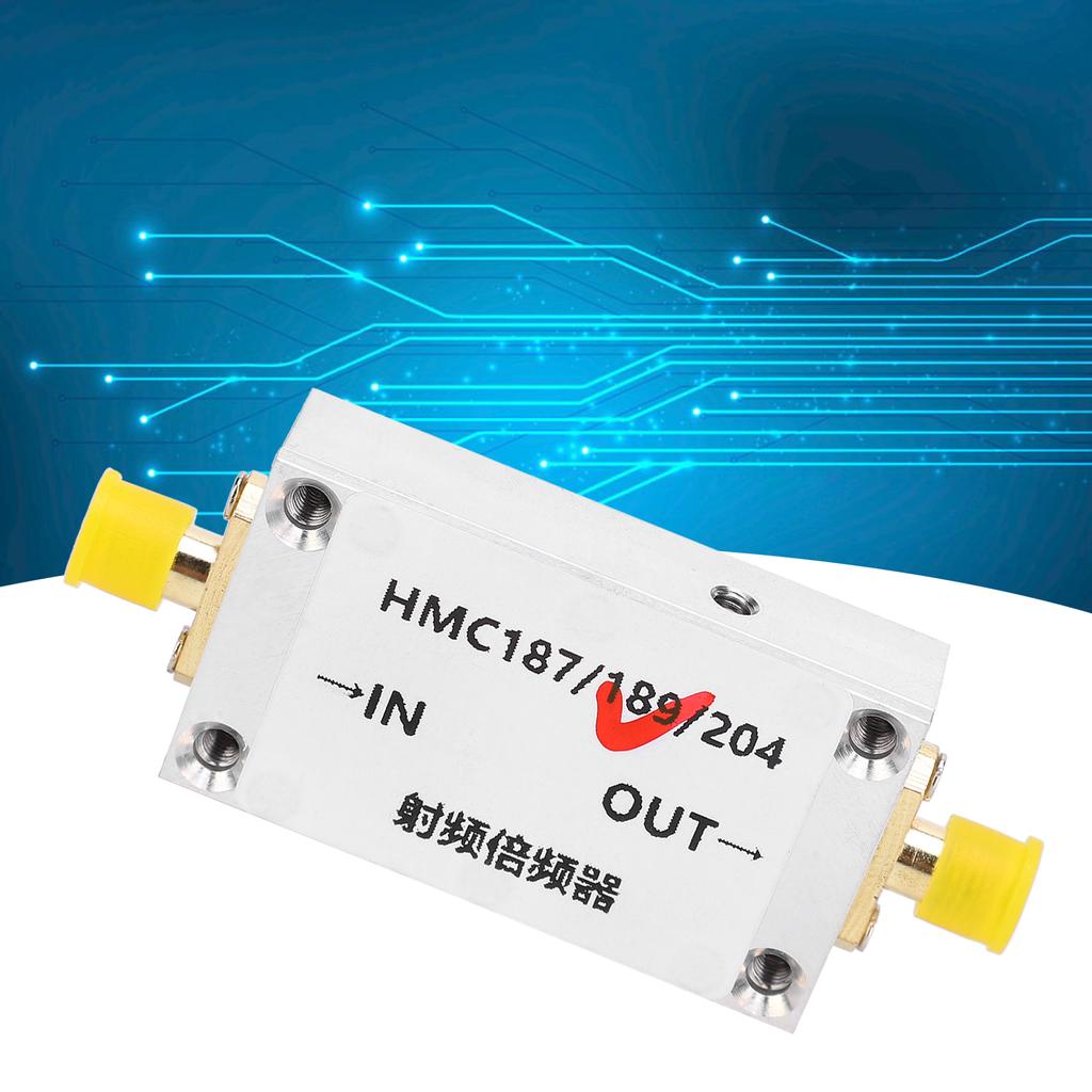 Frequency Doubler HMC189 Aluminum Alloy RF Radio Multiplier Radio Amplifier