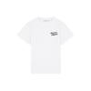 FW22 Solid Logo Print Crew Neck Casual Short Sleeve T-Shirt Women Tops White IW00131KJ0035-P100