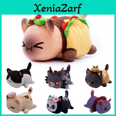 Rozkošná Aphmau Lebka Taco Dýňový Chléb Kočka Meemeows Plyšová Hračka Pro Domácí Dekoraci