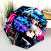 Vibrant World Tour Energy Folding Umbrella Portable Travel Sun Umbrella Umbrella Printing