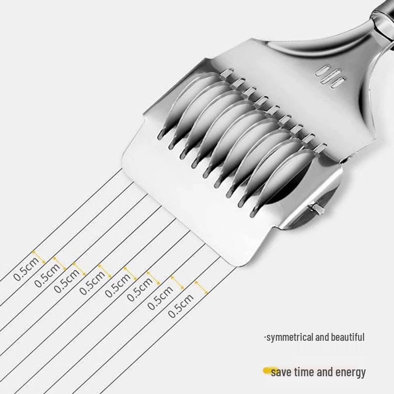 Creative Stainless Steel Noodle Peeler and Herb Slicer Gadget