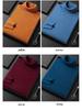 Men's Winter High Neck Knitted Sweater - Thick Warm Pullover for Middle-Aged and Young Adults