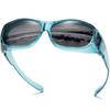 [DUCO] Over-the-glasses Sunglasses That Can Be Worn Over Regular Glasses. Polarized Lenses, UV400 Protection, Unisex. 8965 (Blue-Gray)