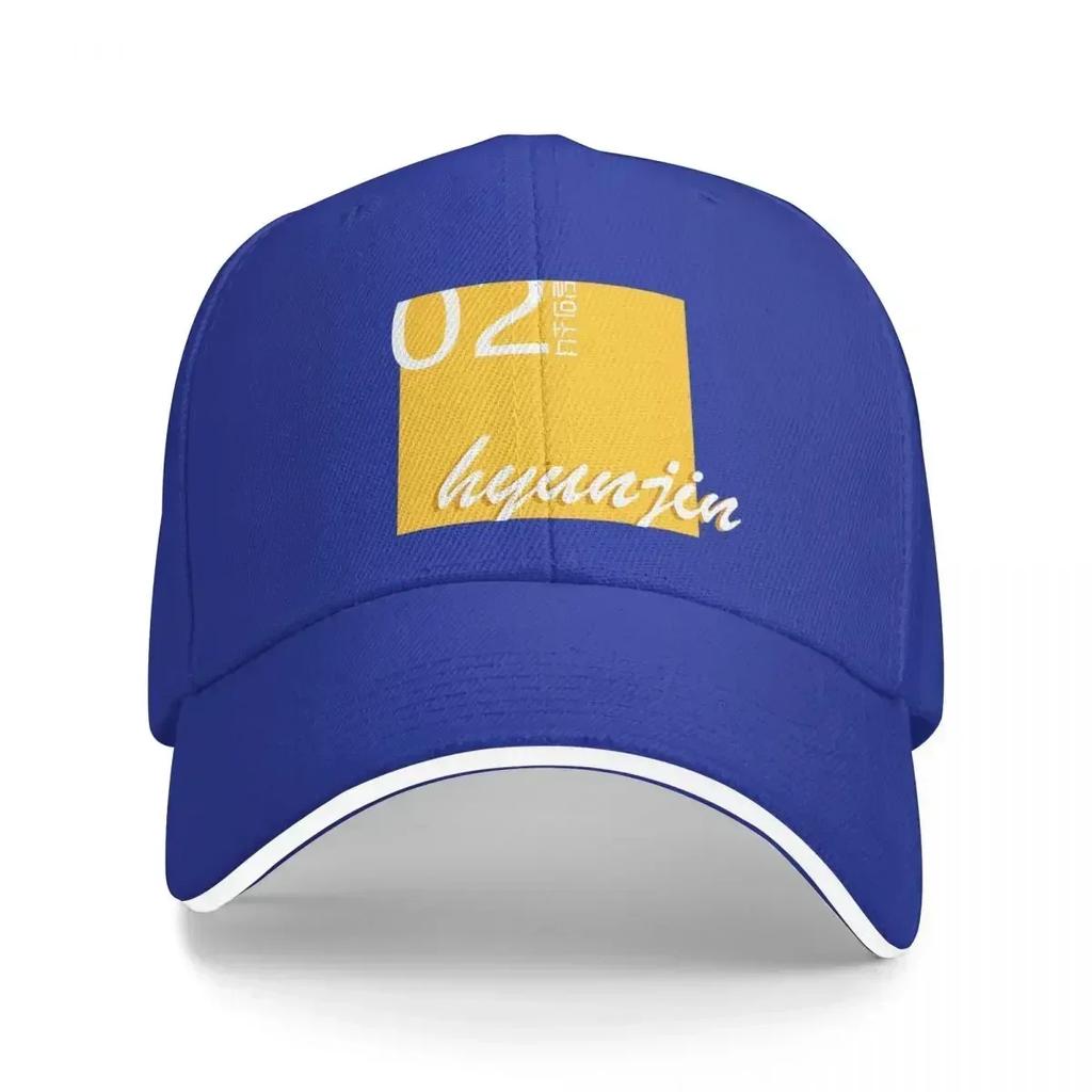 Loona Hyunjin 02 Logo Baseball Cap Sunhat Uv Protection Solar Hat Unique Hats Designer Unisex Womens