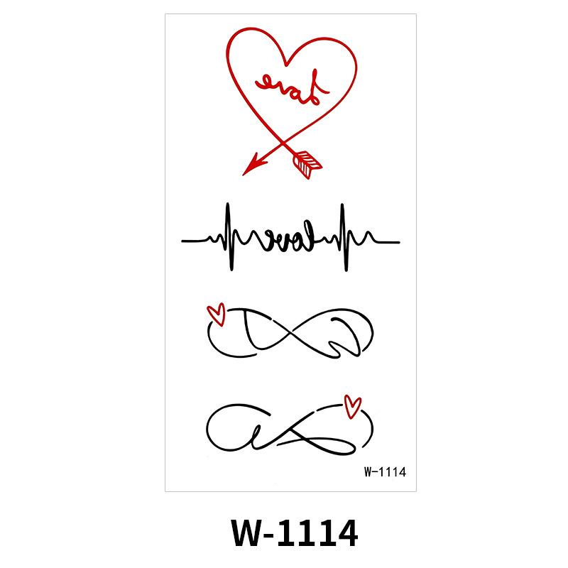 Cartoon Tattoo Sticker Waterproof Small Fresh Children Cute Tattoo Sticker