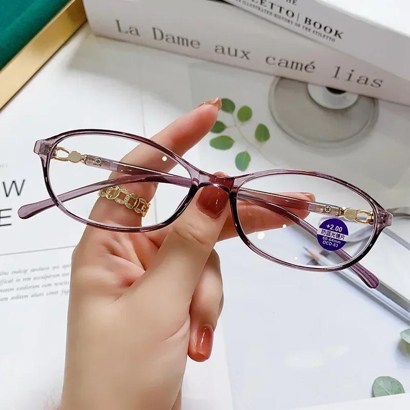 Latest Anti-Blue Lightweight Reading Eyeglasses Female Optical Presbyopia Eyeglasses Male Hyperopia Glasses + 1 . 0 +1.5+2.0+2.5+3.0