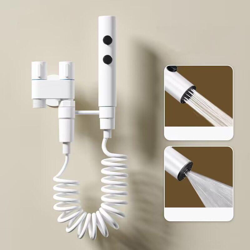 

Гігієнічний душ для ванної кімнати Унітаз Біде Душова насадка Подвійний випускний кутовий клапан Комплекти аксесуарів для ванної кімнати Біде Сидіння для унітазу