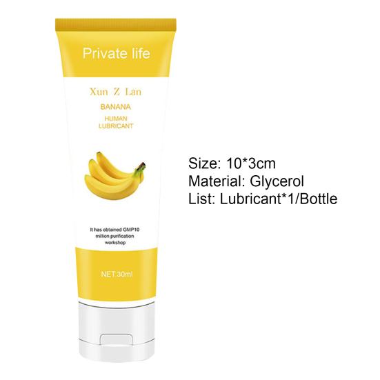 Sexspielzeug, 30 ml/Flasche, Körpergleitmittel, nicht reizend, einfach aufzutragen, leichtes Fruchtgeschmack-Extraktionsgleitmittel für das Vorspiel
