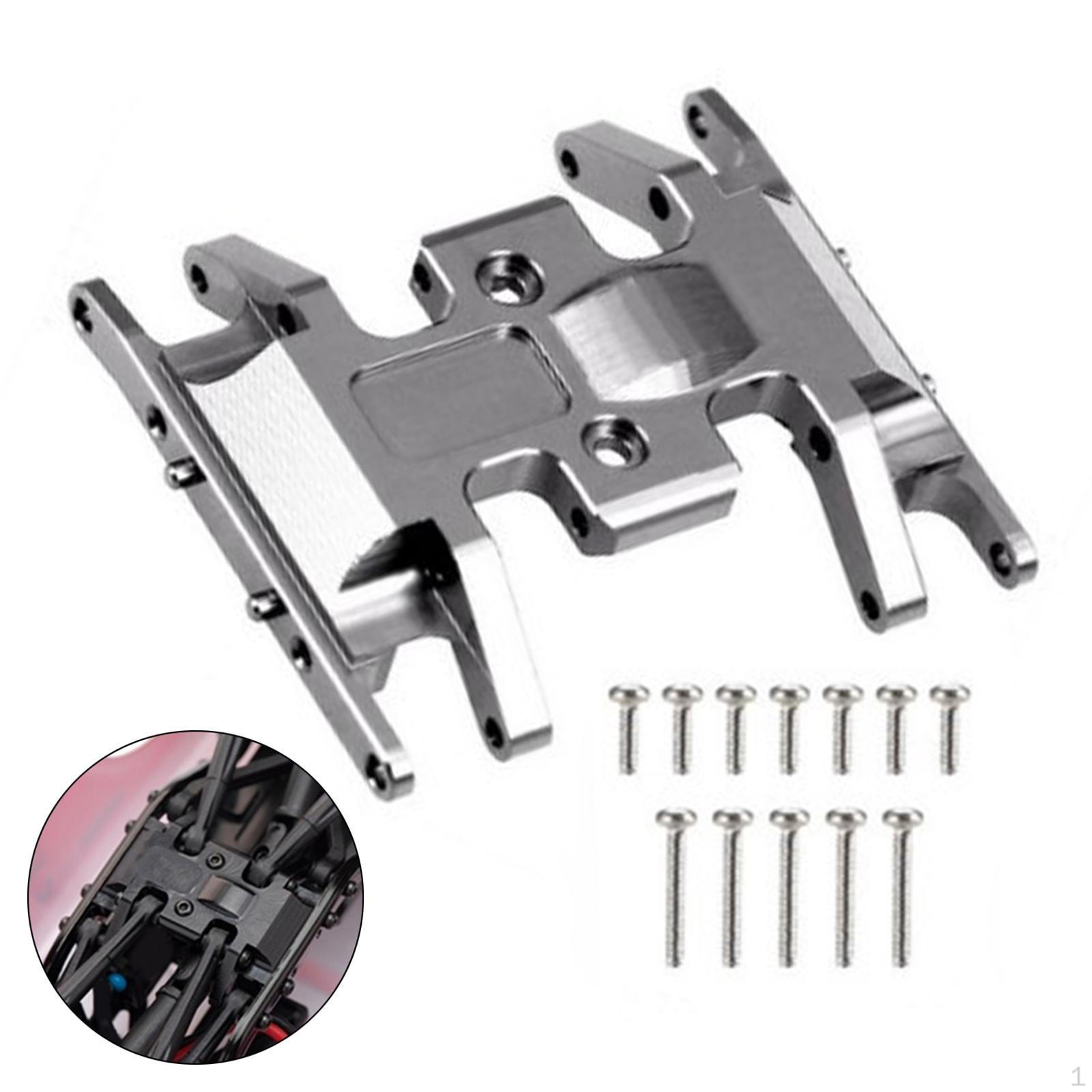 

Аналоговий розумний автомобільний шасі з металевим кріпильним тримачем для двигуна. Вітрина. Міні-іграшки для RC сірий колір