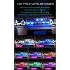 1/2/4/6pcs Wireless LED Strobe Light Car Decor Atmosphere Light 8 Color Rechargeable Led Lights Anti-Collision LED Warning Light