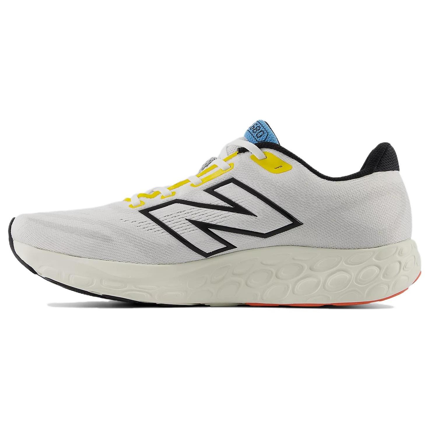 New Balance Fresh Foam 680v8 White Ginger Lemon Men s M680LW8 EU 40.5