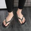 Fashion Men's Sandals Rubber Slippers For Women Flip Flops Men Platform Sandals 2024 Women's Beach Shoes Tennis SummerFootwear Comfort