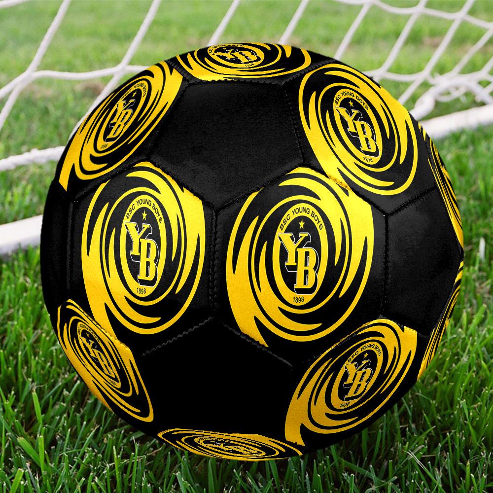 1 pz Pallone da Calcio BSC Young Taglia 5 Pallone da Calcetto Indoor Moda Colorato Gioco in Giardino - Ottimo Regalo per Appassionati di Sport HE30