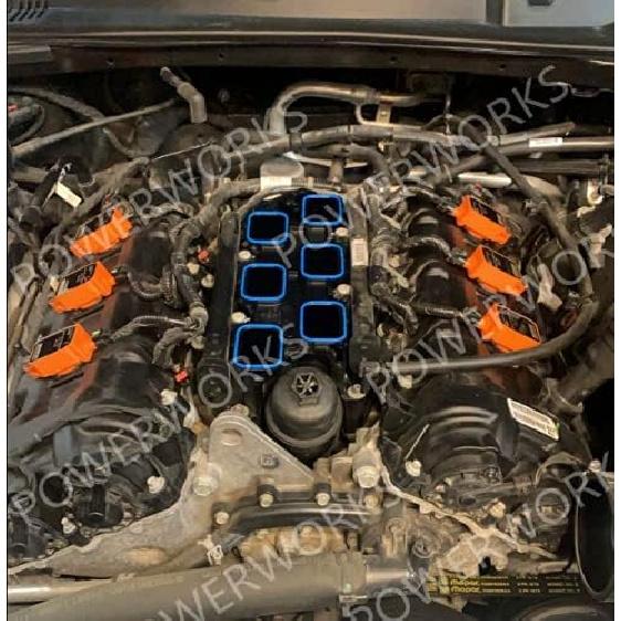 Intake Manifold Upper and Lower Gasket Set Fits for Chrysler 200 300 Town and Country 2011-2016 Dodge Avenger Challenger Charger Durango Jeep Grand