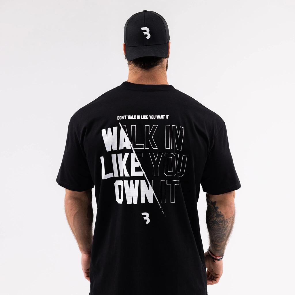 Trendy Fitness CBUM Short Sleeved Men's Summer Loose Large Cotton GYM T-shirt Trendy Half Sleeves