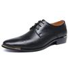Fashion 2025New Men Dress Shoes Fashion Oxford Business Men Shoes Pu Leather High Quality Soft Casual Breathable Men's Flats Slip-On Sho