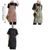 Adjustable Water-resistant Apron Oil-Proof Kitchen Apron Simple Cooking Apron  Restaurants