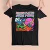 Rare Pigeons Playing Ping Pong Band 2022 Tour Cotton Black S-5XL Shirt J536 Unisex T-Shirt