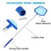 Leaf Rake Mesh Frame Net Summer Pool Skimmer Cleaner Pond Skimmer Net Swimming Pool Spa Leaf Removal Clean Tools