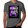 In This Family No One Fights Alone Pancreatic Cancer Tshirt Unisex T Shirt Cotton High Quality Tshirt