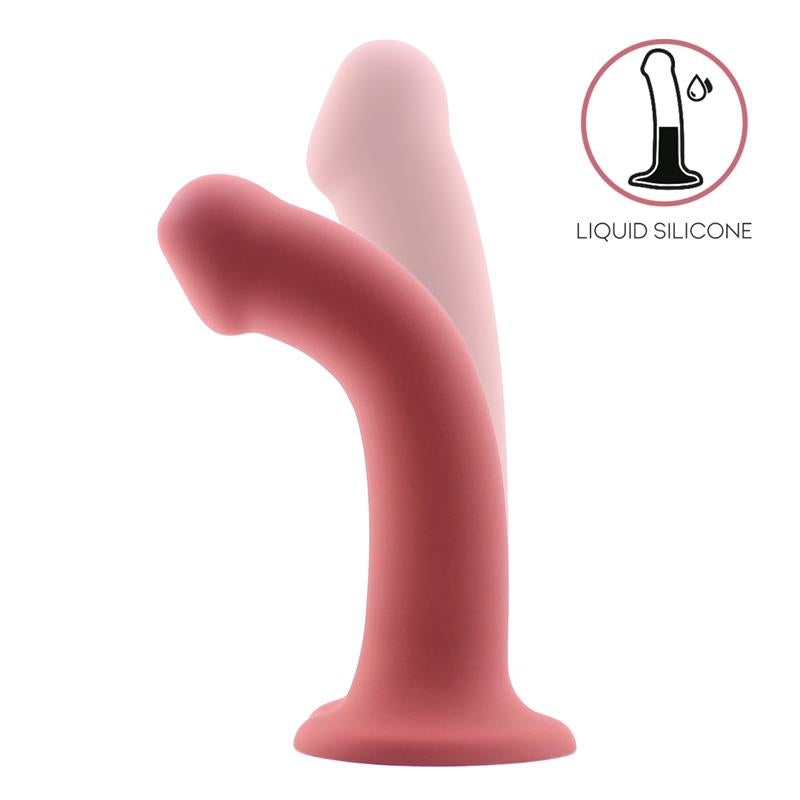Bouncy M Silicone Dildo 16 X 3.7cm - ACTION - SILICONE DILDO