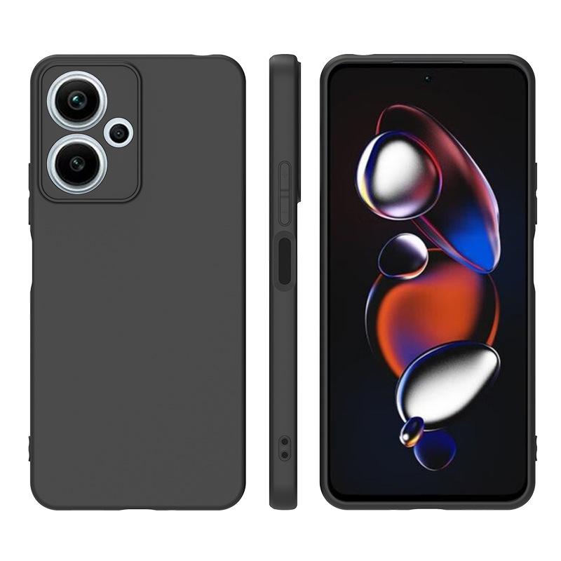 Applicable to Redmi A5 4G matte TPU mobile phone case RedmiK90MAX solid color 1.5MM all-inclusive soft material leather case