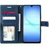 Coque de Protection - BOOLING - Samsung Galaxy A17 4G/5G - Cuir Synthétique Élégant - Bleu Marine