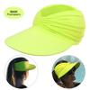 Cap Beach Sun Hat Women Big Head 56-65size Spring Summer New Hollow Top Hat 50+ Sun Hat Girls High Elastic Outdoor Sports Hats