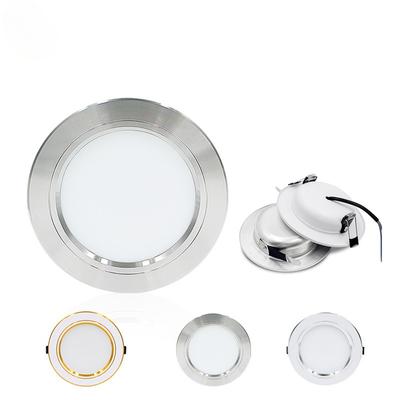 LED Downlight AC110V 220V Ultra-Thin 5W 9W 12W 15W 18W DC12V 24V LED Ceiling Light Recessed Downlights Round Led Panel Light