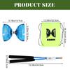 1 Set Professional Diabolo Of Triple Bearing DiaboloToy Diabolo Yoyo Chinese DiaboloToy Bearing Fitness Toy For Elderly NEW