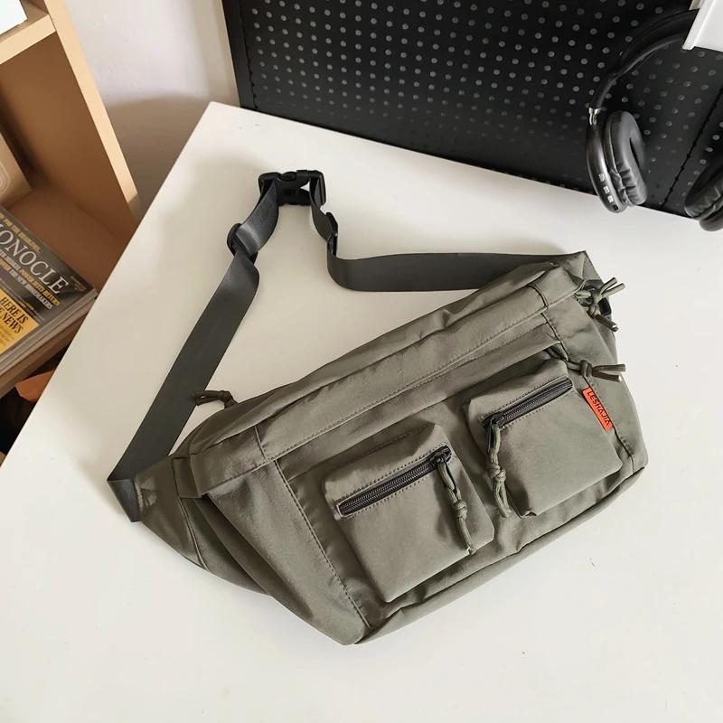 Casual Basic Style Zipper Waist Packs Simplicity 2026 High Quality Crossbody Bags for Women Youth Simplicity Bolsas Para Mujeres