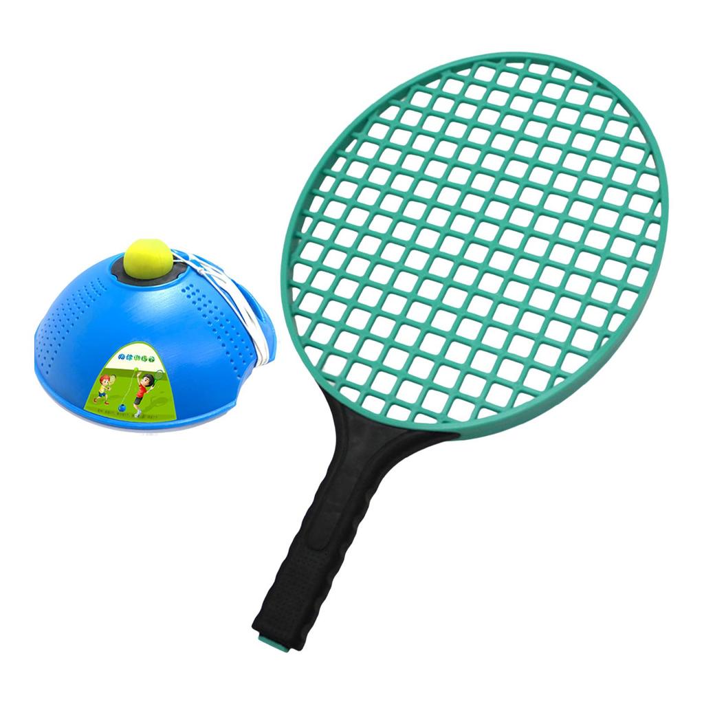 Kids Tennis Rackets Single Trainer for Garden Backyard Outdoor Indoor