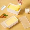 1Pc Butter Dish with Cover Butter Fresh-keeping Box with Cutter Slicer Countertop Butter Box for Home Cheese Storage Box 1