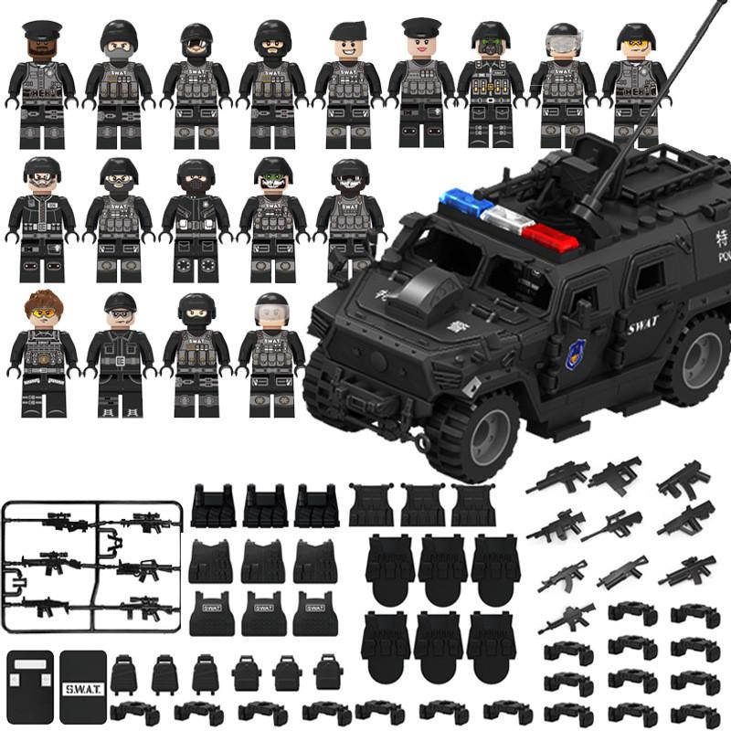Military Building Blocks Set With Abs Plastic Small Particles For Collectors And Kids