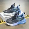 Children's sports shoes New mesh breathable boys' student running shoes Lightweight girls' school rotating buttons