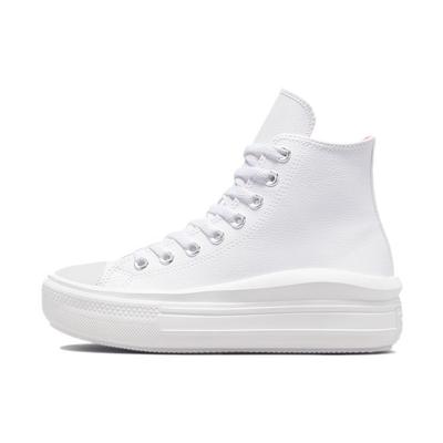 Chuck Taylor All Star Move Comfortable Thick Sole Casual Slip Resistant Durable High Top Canvas Shoes Women Sneakers White 571622C