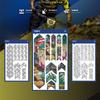 Enlee Mountain Bike Sticker Holder Scratch Resistant Scratch Resistant Waterproof Protective Film 3M Film Rhino Leather