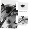TOYMYTOY 2-Piece Pressure Cooker Knob, Pressure Cooker Valve, Pressure Cooker Lid Knob, Pressure Cooker Grip, Pot Lid Cover Grip, Pot Cover Handle, Pr
