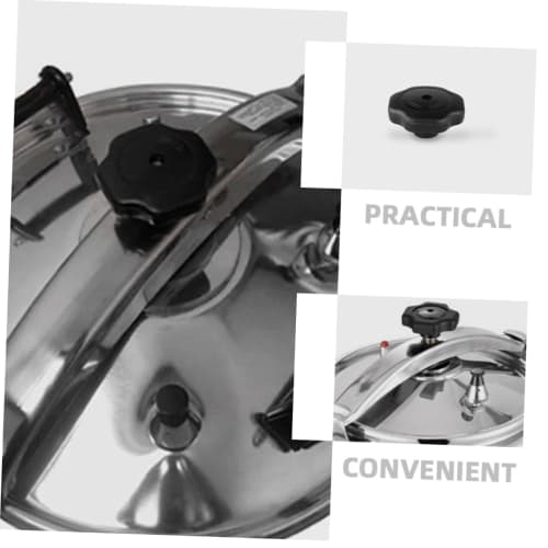 TOYMYTOY 2-Piece Pressure Cooker Knob, Pressure Cooker Valve, Pressure Cooker Lid Knob, Pressure Cooker Grip, Pot Lid Cover Grip, Pot Cover Handle, Pr