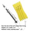Automatic Fishing Hook High Elasticity Full Speed Stainless Steel Spring Fishhook Outdoor Fishing Bait Catch Hook Fishing Gear